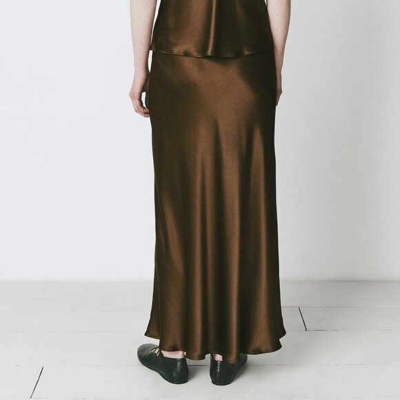 Rue Sophie Rivoli Silk Maxi Skirt - Picture 6 of 7